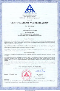 Certificate of Accreditation